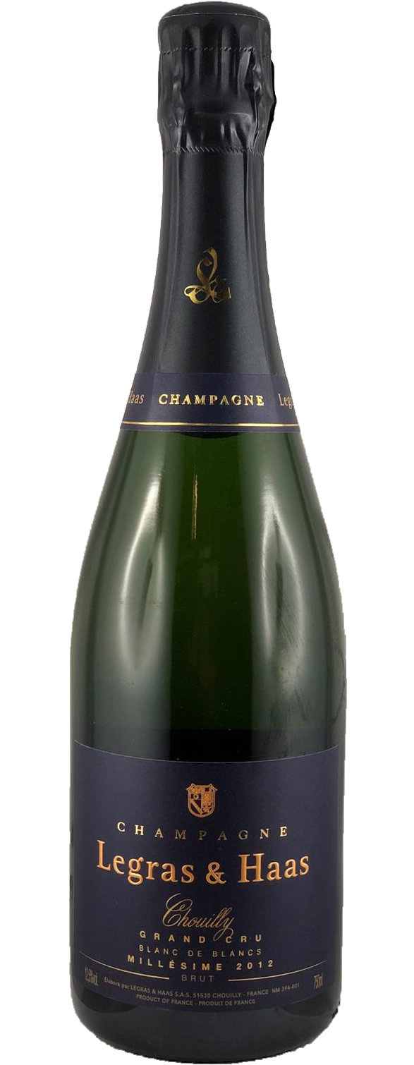 Legras & Haas Blanc de Blancs Millesimé Grand Cru 2012, Champagner