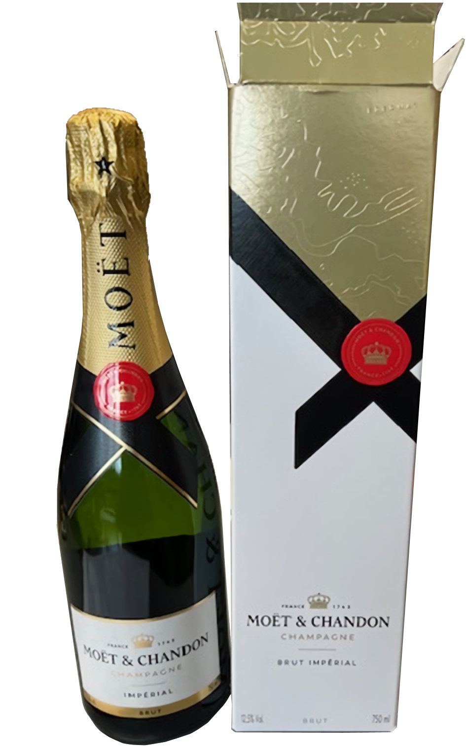 Moet & Chandon Brut Imperial Champagner in Geschenkverpackung