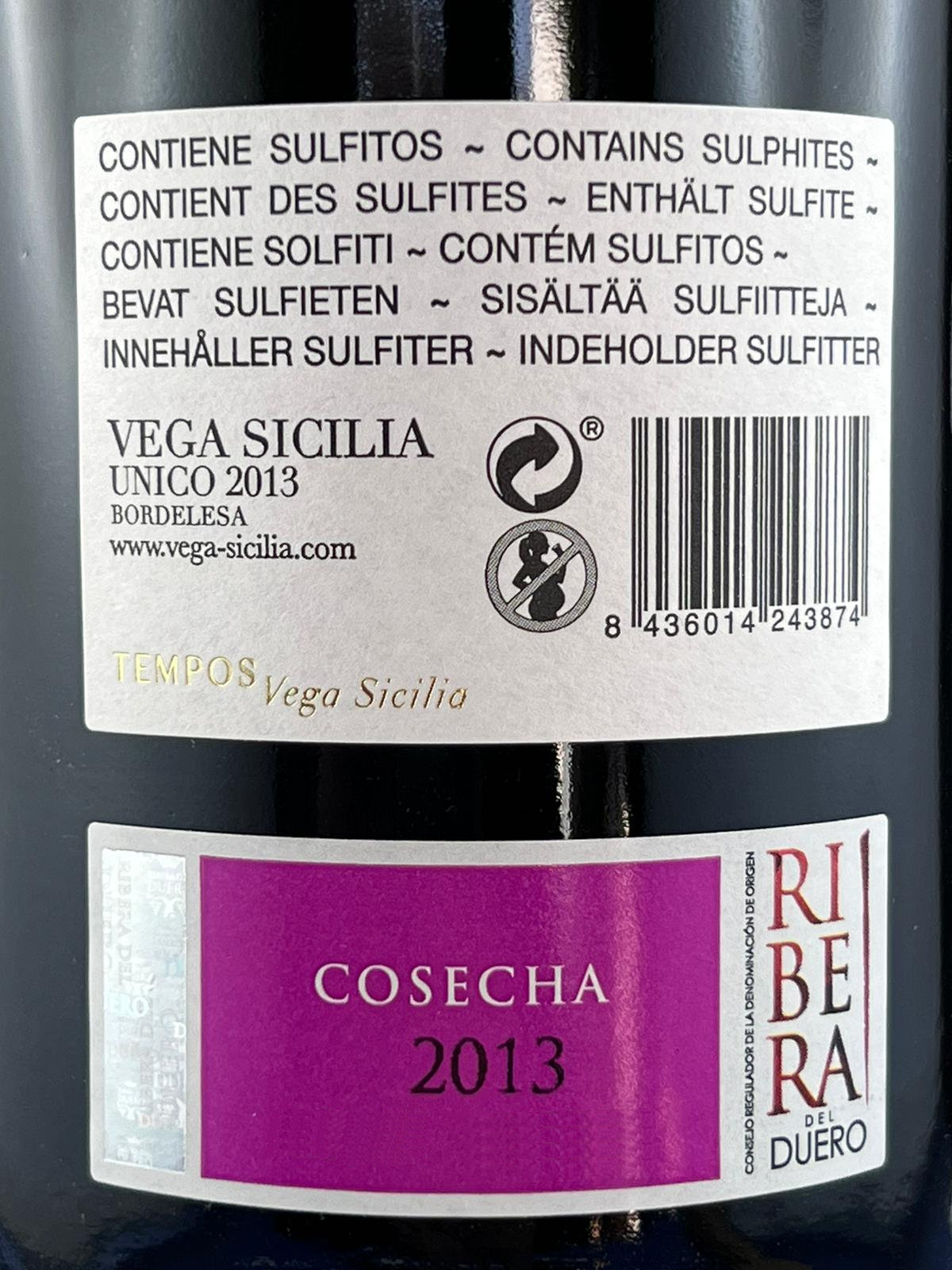 Vega Sicilia Unico (Rotwein) | 2013 amadoro