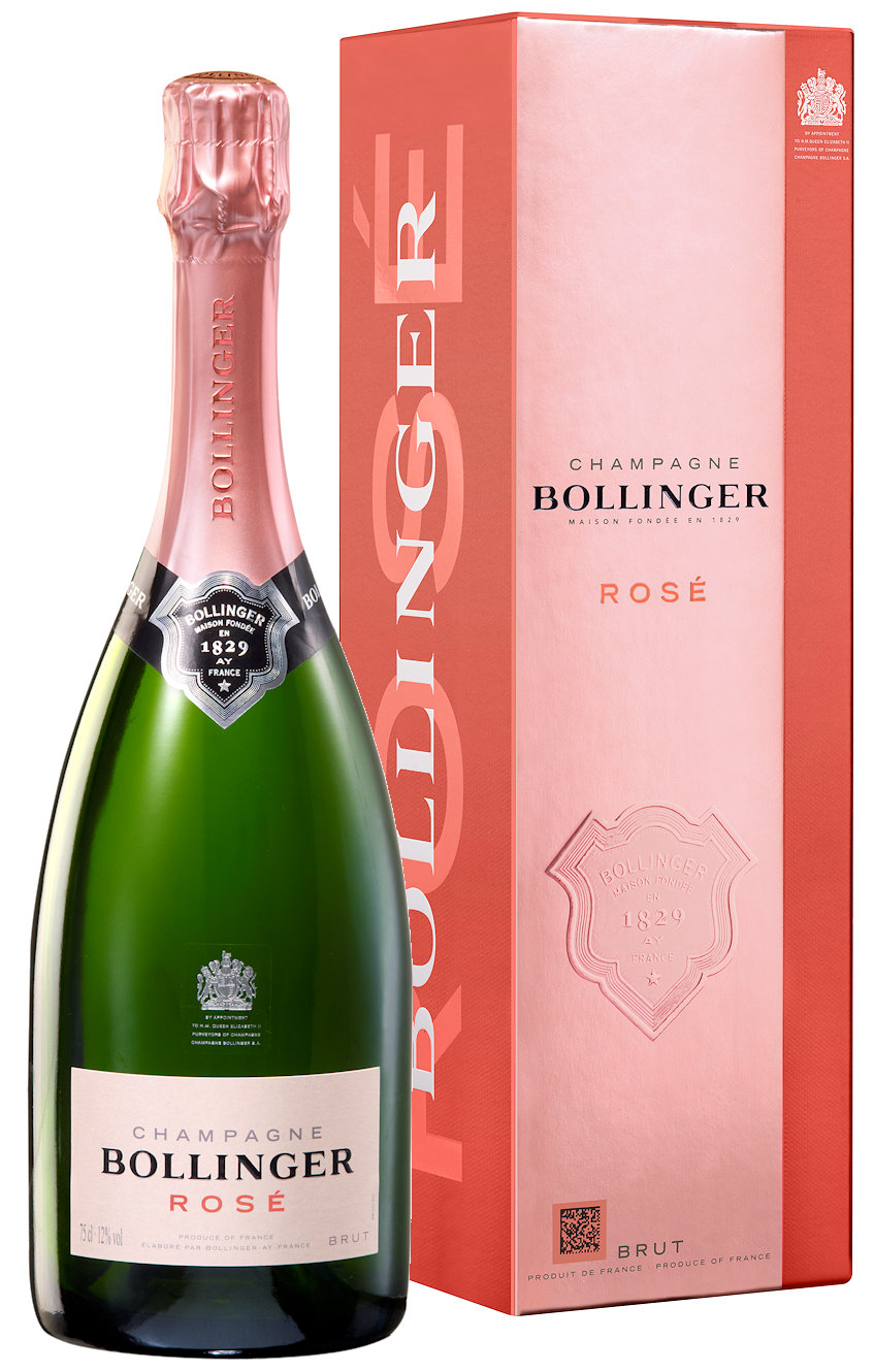 Champagne Bollinger Rose Champagner Brut | amadoro Geschenkkarton im