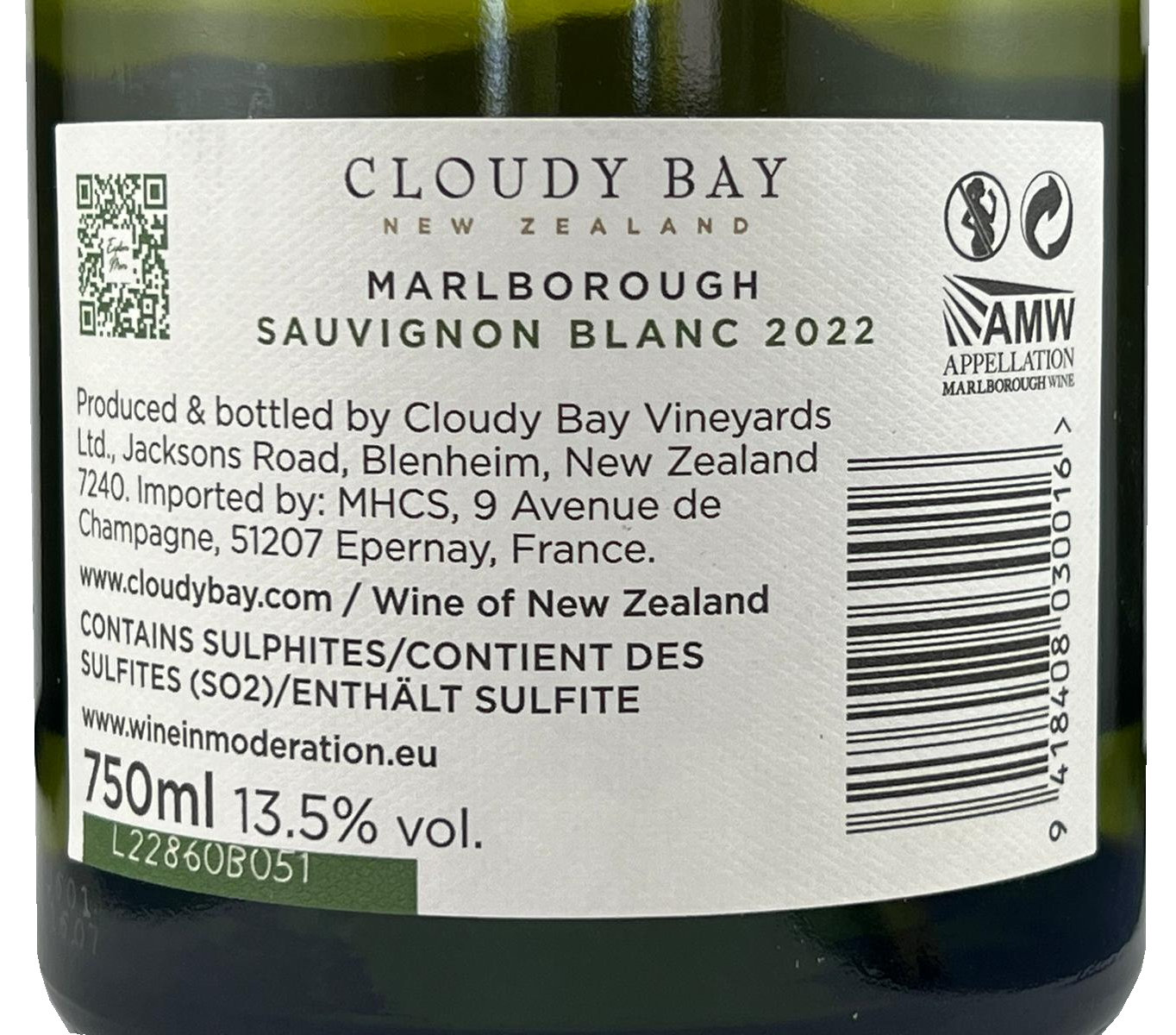 Cloudy Bay Sauvignon Blanc 2023 amadoro 