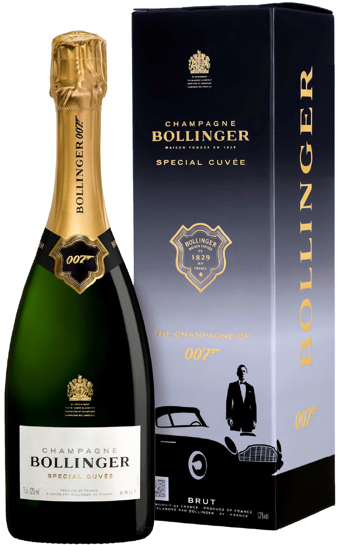 BOLLINGER 007 Cuvée Limited in | amadoro Special Geschenkbox Edition